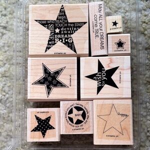 Stampin' Up! Star Stamp Set - In The Stars set